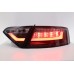 AUDI A5 B8 10-12 Black Face Light Bar LED Tail Lamp 